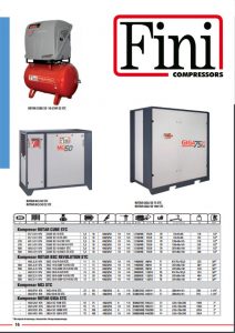Kompresory śrubowe FINI