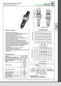 Seria 1700 rozm. 2 filtroreduktor PNEUMAX