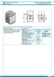 Seria Air 2 zawór łagodnego startu PNEUMAX