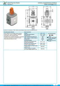 Seria Air 3 zawór odcinający PNEUMAX