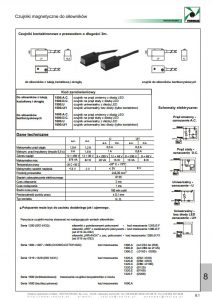 Czujniki magnetyczne do siłowników PNEUMAX