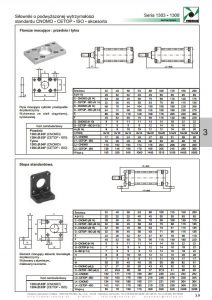 Mocowania seria 1303-1308 PNEUMAX