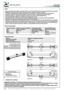 Seria 1601 siłowniki kablowe PNEUMAX