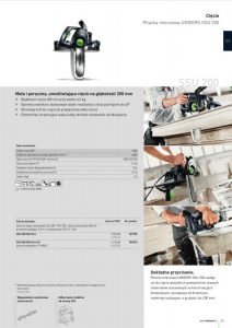 Pilarki mieczowe FESTOOL