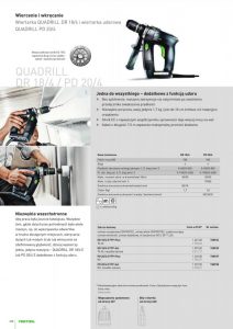 Wiertarki FESTOOL QUADRILL