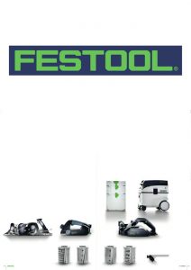 FESTOOL - wyposażenie strugów i materiały eksploatacyjne