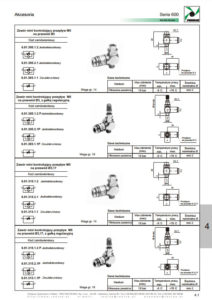 Zawory seria 600 PNEUMAX