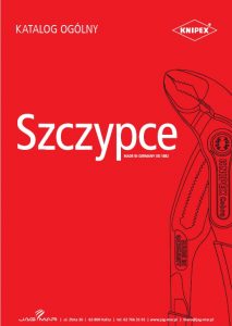 Szczypce KNIPEX