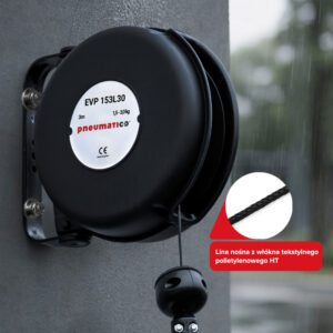 Uchwyt Pneumatico | Wallbox retractor 1,5-3,0kg EVP153L30